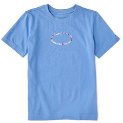 Kids Friendship Bracelet Short Sleeve Crusher Tee