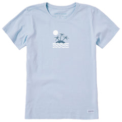 Women's Desert Island Short Sleeve Crusher Tee