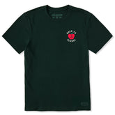 Men's Back to School Apple Short Sleeve Crusher Tee