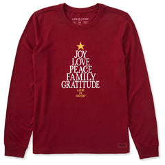 Women's Family Tree Long Sleeve Crusher Tee