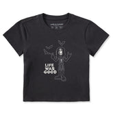 Women's Heavy Metal Life Was Good Crusher-LITE Shrunken Tee