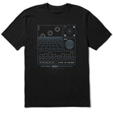 Men's LIG x S.W.Smiley Schematic Short Sleeve Crusher Tee