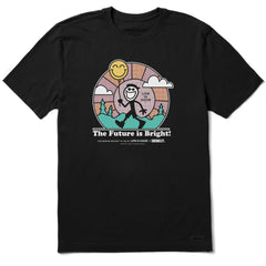Men's LIG x S.W.Smiley Bright Future Short Sleeve Crusher Tee