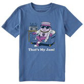 Kids That's My Jam Short Sleeve Crusher Tee