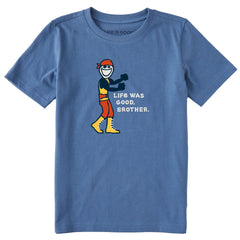 Kids Life Was Good, Brother Short Sleeve Crusher Tee