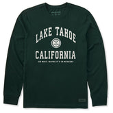 Men's Lake Tahoe Arch Long Sleeve Crusher Tee