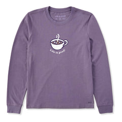 Women's Hot Cocoa Long Sleeve Crusher Tee