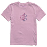 Kids Sun and Moon Short Sleeve Crusher Tee