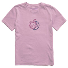 Kids Sun and Moon Short Sleeve Crusher Tee