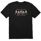 Men's Every Kung Fu Bunny Short Sleeve Tee