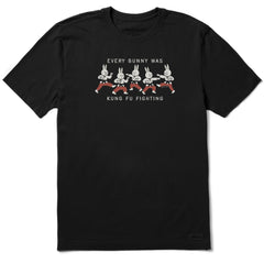 Men's Every Kung Fu Bunny Short Sleeve Tee
