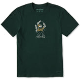 Men's Take it Easy Chainsaws Short Sleeve Crusher Tee