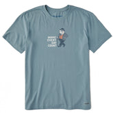Men's Make Every Day Count Toad Short Sleeve Crusher Tee
