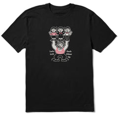 Men's Let's Lift Each Other Up Kids Short Sleeve Tee