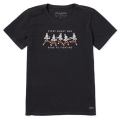 Women's Every Kung Fu Bunny Short Sleeve Tee