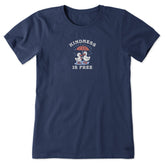 Women's Kindness is Free Ducks Short Sleeve Tee