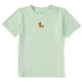 Kids Embroidered Witchy Weenie Short Sleeve Crusher Tee