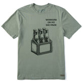 Men's Workin on My Six Pack Short Sleeve Tee