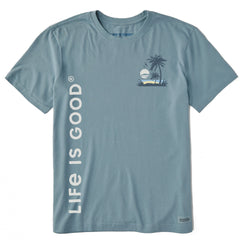 Men's Palms Beach Short Sleeve Crusher Tee