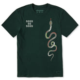 Men's SSSSSS Snake Short Sleeve Crusher Tee