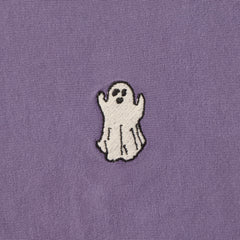 Women's Embroidered Lil Ghost Long Sleeve Crusher Tee