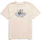 Men's Jake and Rocket Ducks Short Sleeve Crusher Tee