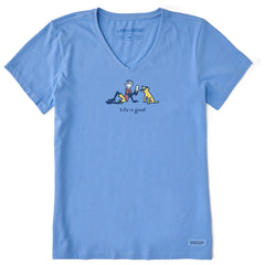 Women's Jake Rocket Ice Cream Short Sleeve Vee