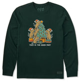 Men's This is the Good Part Mice Long Sleeve Crusher Tee