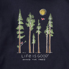 Adult Unisex Life is Good Among the Trees Every Wear Crew Sweatshirt