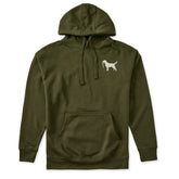 Adult Unisex Labrador Leash Every Wear Hoodie Sweatshirt