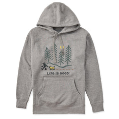 Adult Unisex Hiking through the Woods Every Wear Hoodie Sweatshirt