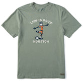 Men's Houston Soccer Short Sleeve Tee