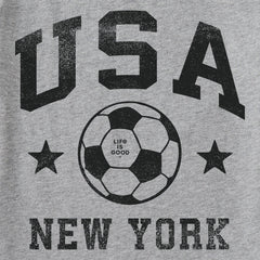 Men's USA Soccer New York Short Sleeve Tee