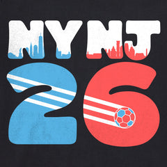 Men's NY NJ 26 Short Sleeve Tee