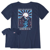 Women's Keep on Shining America Short Sleeve Tee