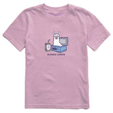 Kids Alpaca Lunch Short Sleeve Crusher Tee
