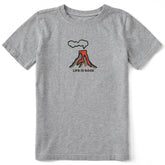 Kids Volcano Short Sleeve Crusher Tee