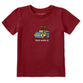 Toddler Roll With It Short Sleeve Crusher Tee