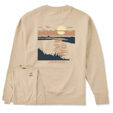 Adult Unisex Sunset Marsh Every Wear Crew Sweatshirt