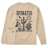 Adult Unisex Stay Hydrated Every Wear Crew Sweatshirt