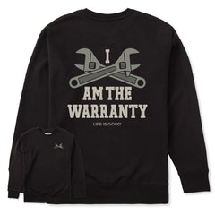 Adult Unisex I am the Warranty Every Wear Crew Sweatshirt
