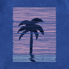 Adult Unisex Striped Palm Every Wear Hoodie Sweatshirt