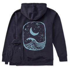 Adult Unisex Moon Wave Every Wear Hoodie Sweatshirt