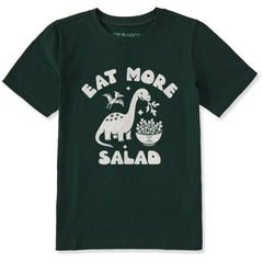 Kids Eat More Salad Short Sleeve Crusher Tee