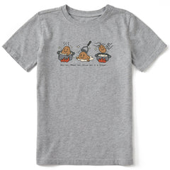 Kids Potato Trio Short Sleeve Crusher Tee