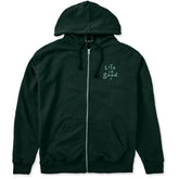 Men's LIG Vintage Stack Good Vibes Fleece Zip Hoodie