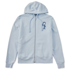 Women's Jake Peace Sign Good Vibes Fleece Zip Hoodie