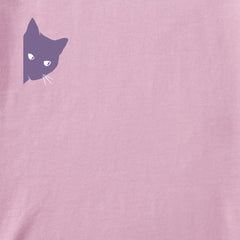 Kids Two Curious Cats Short Sleeve Crusher Tee