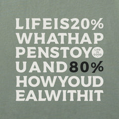 Men's Bert's 80% Short Sleeve Crusher Tee