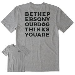 Men's Bert's Be the Person Short Sleeve Crusher Tee